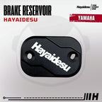 Hayaidesu Brake Reservoir Cover Tutup Tabung Minyak Rem CNC YAMAHA AEROX NMAX LEXI R15