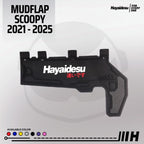 Hayaidesu Mud Flap New SCOOPY (2021-2025) Penahan Lumpur - Premium