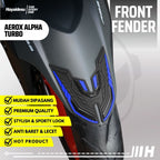 Hayaidesu Yamaha AEROX ALPHA (Standard/Cyber City/Turbo) Body Protector FRONT FENDER Cover