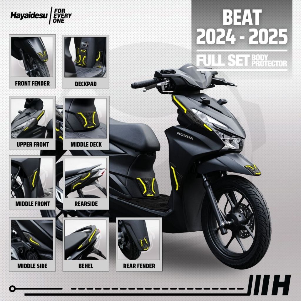 Hayaidesu BEAT (2024 - 2025) Body Protector Full Set Cover