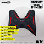 Hayaidesu Floor Mat New Vario 125/150 FI (2018-2025) Led New Karpet Motor - Premium Quality