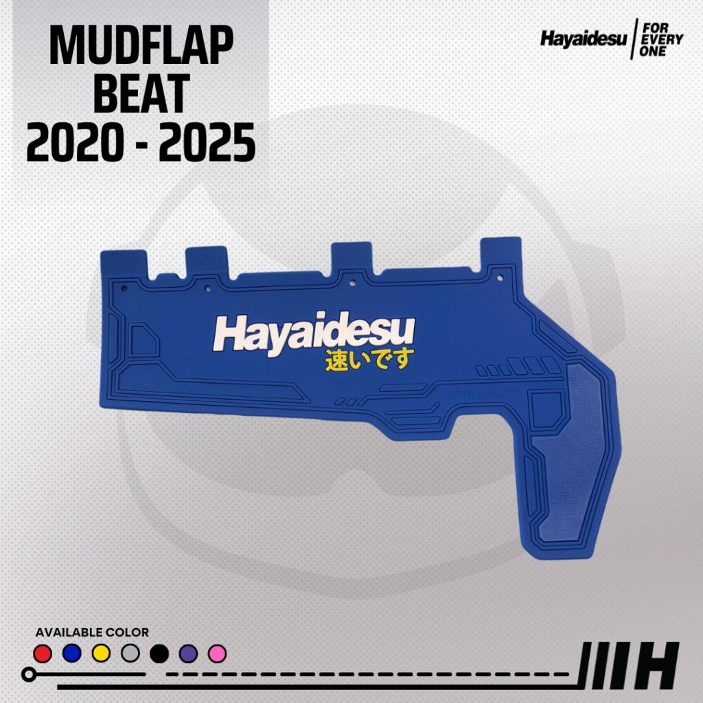 Hayaidesu Honda New BEAT (2020-2025) Mud Flap Penahan Lumpur - Premium