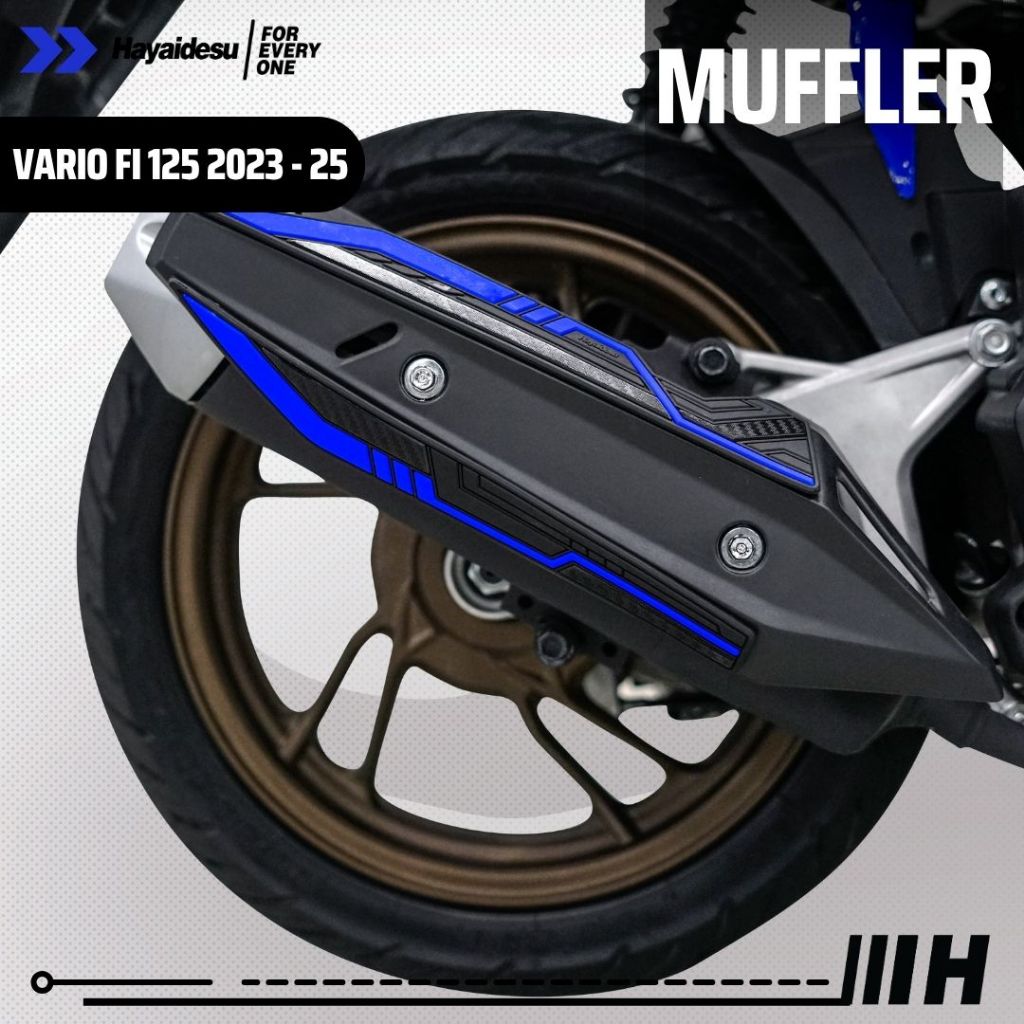 Hayaidesu Vario 125 FI 2023-2025 Body Protector Muffler Cover