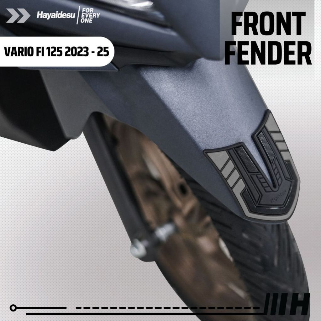 Hayaidesu Vario 125 FI 2023-2025 Body Protector Front Fender Cover