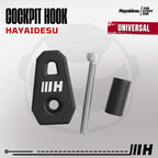 Hayaidesu Cockpit Deck Hook Gantungan Barang Universal CNC