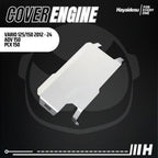 Hayaidesu ENGINE COVER Pelindung Bawah Mesin Motor Honda ADV 150, PCX 150 & VARIO 125/150 (2015-2025)