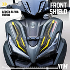 Hayaidesu Yamaha AEROX ALPHA (Standard/Cyber City/Turbo) Body Protector FRONT SHIELD Cover