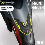 Hayaidesu Yamaha AEROX ALPHA (Standard/Cyber City/Turbo) Body Protector FRONT FENDER Cover