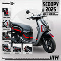 Hayaidesu Body Protector Scoopy 2025 Full Set Cover