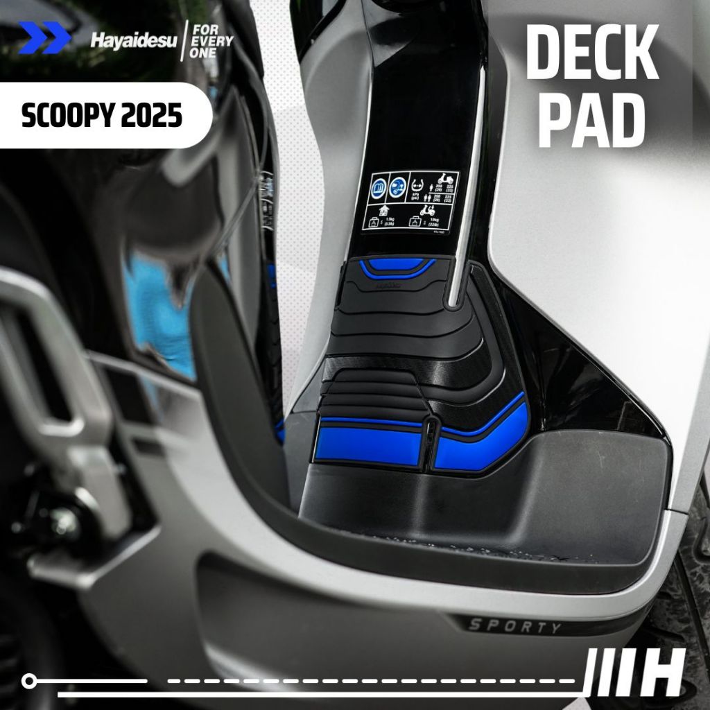 Hayaidesu Scoopy 2025 Body Protector Deck Pad Cover