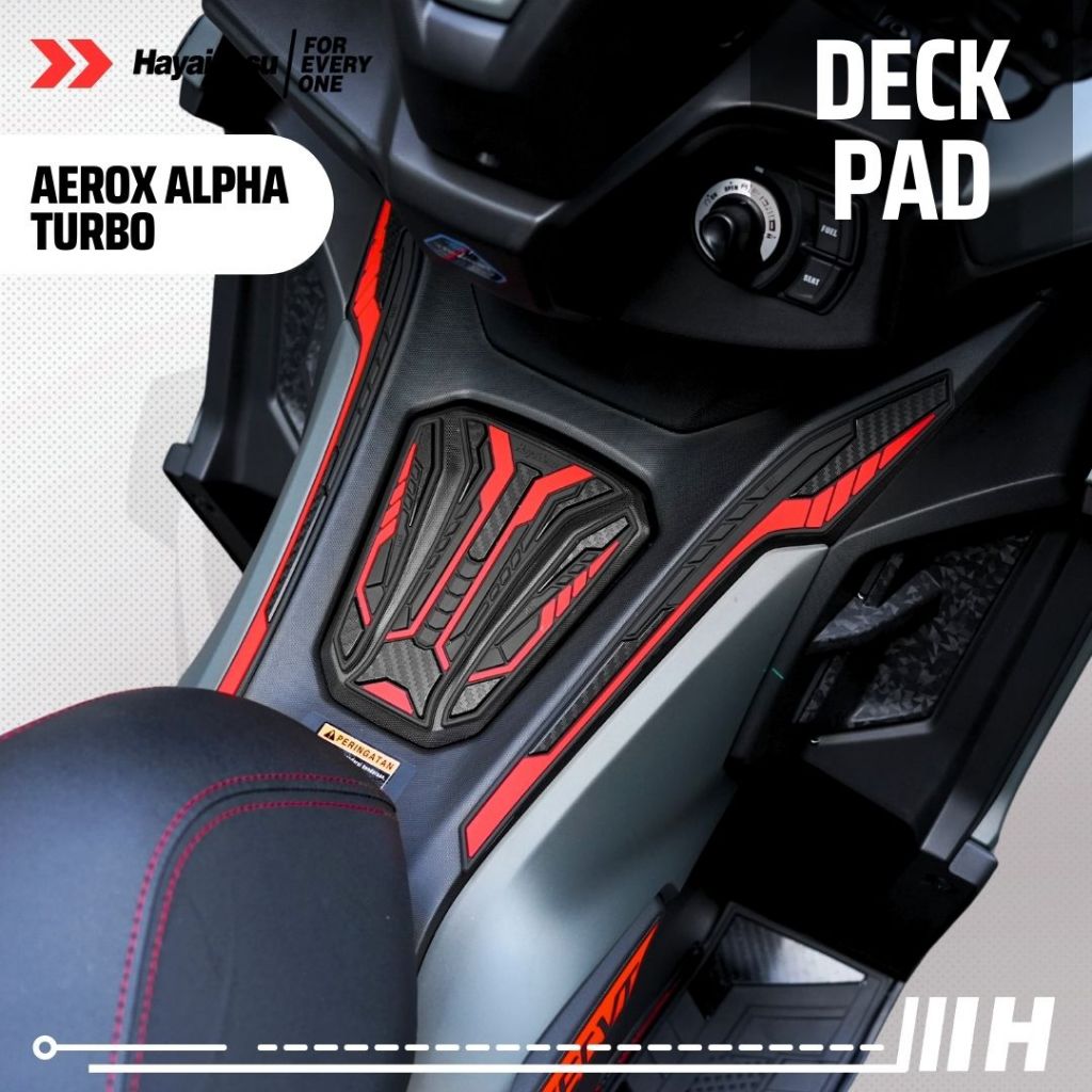 Hayaidesu Yamaha AEROX ALPHA (Standard/Cyber City/Turbo) Body Protector DECK PAD Cover