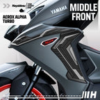 Hayaidesu Yamaha AEROX ALPHA (Standard/Cyber City/Turbo) Body Protector MIDDLE FRONT Cover