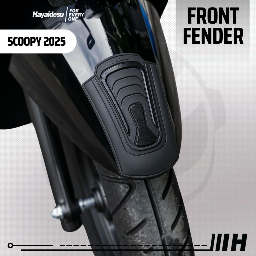 Hayaidesu Scoopy 2025 Body Protector FRONT FENDER Cover