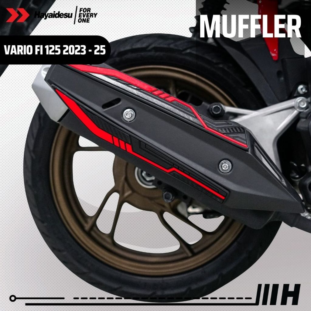 Hayaidesu Vario 125 FI 2023-2025 Body Protector Muffler Cover