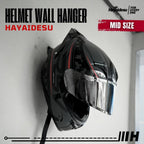 Hayaidesu Helmet Wall Hanger Plat Gantungan Helm Dinding