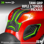 Hayaidesu RIPLE & TORQUE Package - Universal Tank Grip Pad Motorsport