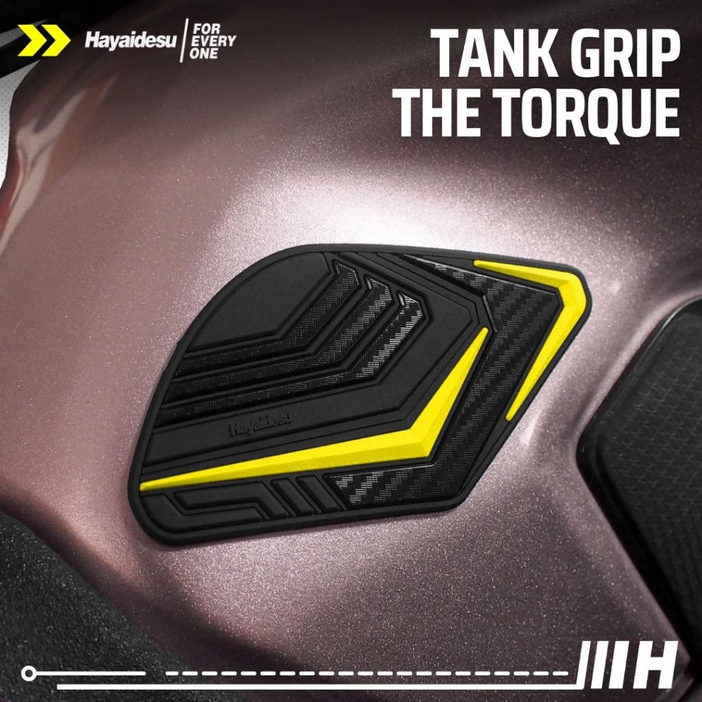 Hayaidesu Tank Grip THE TORQUE - Universal Tankgrip Motorsport