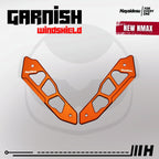 Hayaidesu Garnish Windshield All New NMAX - Full CNC Anodize