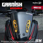 Hayaidesu Garnish Windshield NMAX OLD (2015-2019) - Full CNC Anodize