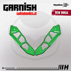 Hayaidesu Garnish Windshield All New NMAX - Full CNC Anodize