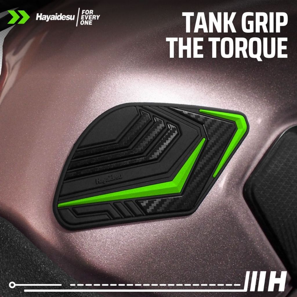Hayaidesu Tank Grip THE TORQUE - Universal Tankgrip Motorsport