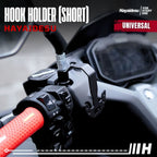 Hayaidesu Front Mirror Hook Plat Gantungan Barang Spion Motor - Universal
