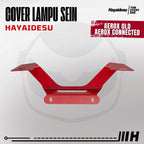 Hayaidesu Cover Pelindung Lampu Sein Belakang AEROX OLD & NEW CONNECTED (2016-2024)