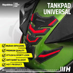 Hayaidesu Universal Tank Pad Aksesoris Decal Variasi Carbon Pelindung Tanki Motor