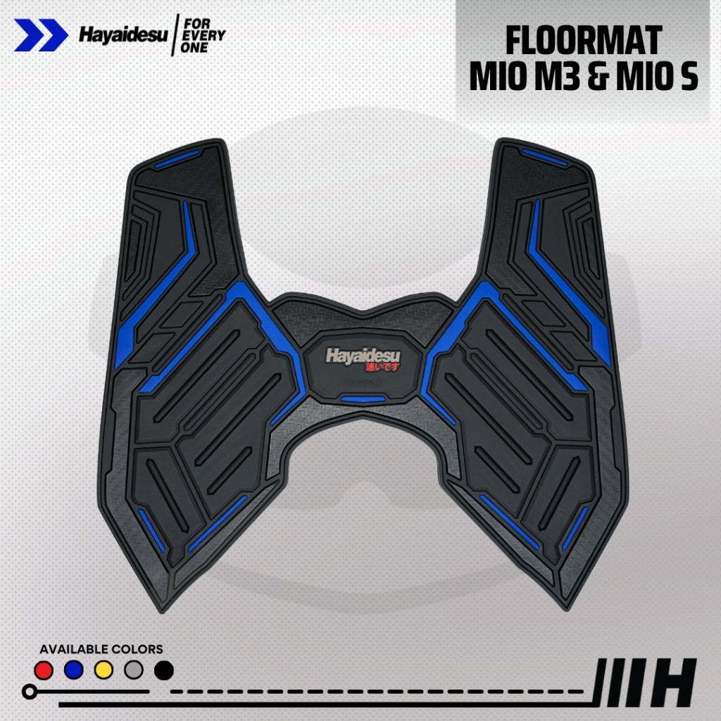 Hayaidesu Yamaha Mio M3 / Mio S Karpet Motor Floor Mat - Premium Quality