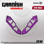 Hayaidesu Garnish Windshield All New NMAX - Full CNC Anodize