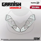 Hayaidesu Garnish Windshield All New NMAX - Full CNC Anodize