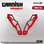 Hayaidesu Garnish Windshield NMAX OLD (2015-2019) - Full CNC Anodize