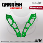 Hayaidesu Garnish Windshield NMAX NEO & NMAX TURBO - Full CNC Anodize