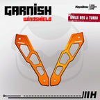 Hayaidesu Garnish Windshield NMAX NEO & NMAX TURBO - Full CNC Anodize