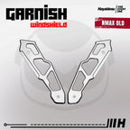 Hayaidesu Garnish Windshield NMAX OLD (2015-2019) - Full CNC Anodize