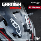 Hayaidesu Garnish Windshield ADV 150 & ADV 160 - Full CNC Anodize