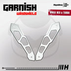 Hayaidesu Garnish Windshield NMAX NEO & NMAX TURBO - Full CNC Anodize