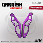 Hayaidesu Garnish Windshield ADV 150 & ADV 160 - Full CNC Anodize