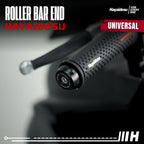 Hayaidesu  Bar End Roller Jalu Motor Stang Tipe No Drat Universal - Full CNC Anodize