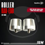 Hayaidesu Roller Bar End Jalu Stang Motor Full CNC Anodize BEAT (2020-2025) & VARIO 160 (2022-2025)