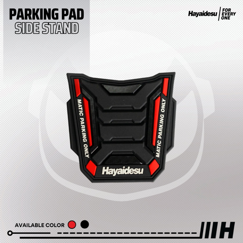 Hayaidesu Parking Pad SIDE STAND Karpet Standar Motor Universal