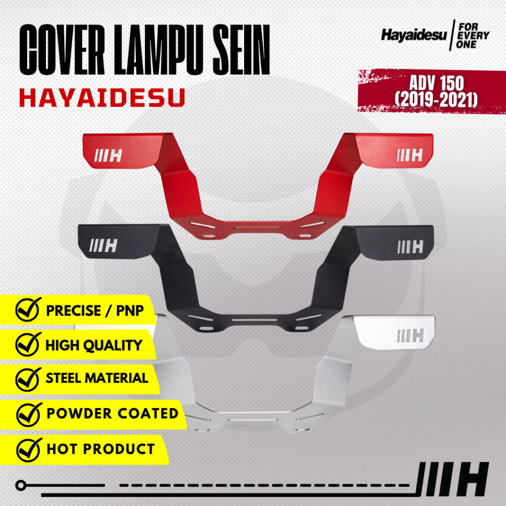 Hayaidesu Cover Pelindung Lampu Sein Belakang Honda ADV 150 (2019-2021)