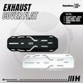 Hayaidesu Exhaust / Knalpot Cover (FLAT) Vario 110/125/150, Beat 2016-2025, Genio, Scoopy 2017-2025 Tameng Pelindung Knalpot Motor Honda
