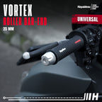 Hayaidesu  Bar End Roller  VORTEX Jalu Motor Stang Universal  25mm- Full CNC Anodize