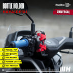 Hayaidesu Bottle Holder Spion Motor Tempat Dudukan Tumbler Air Minum Spion Motor Universal (Short)