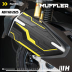 Hayaidesu honda ADV 160 ROADSYNC (2025) Body Protector Muffler Knalpot Cover