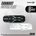 Hayaidesu Exhaust / Knalpot Cover (FLAT) Mio Smile, Mio Soul Carbu,Soul GT, Fazzio, Filano, Mio M3, Mio J Tameng Pelindung Knalpot Motor Yamaha