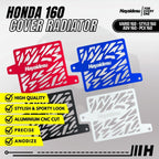 Hayaidesu Cover Radiator Honda 160 – Vario 160, ADV 160, PCX 160, STYLO 160 - Full CNC