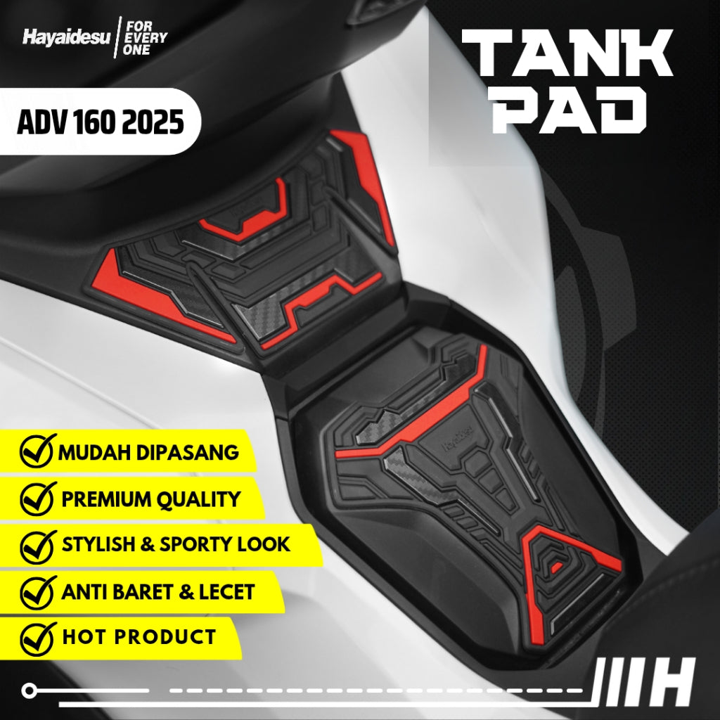 Hayaidesu Honda ADV 160 ROADSYNC (2025) Tank Pad Body Protector Cover