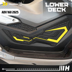Hayaidesu Honda ADV 160 ROADSYNC (2025) Lower Deck Body Protector Cover